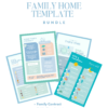 Family Home Template Bundle